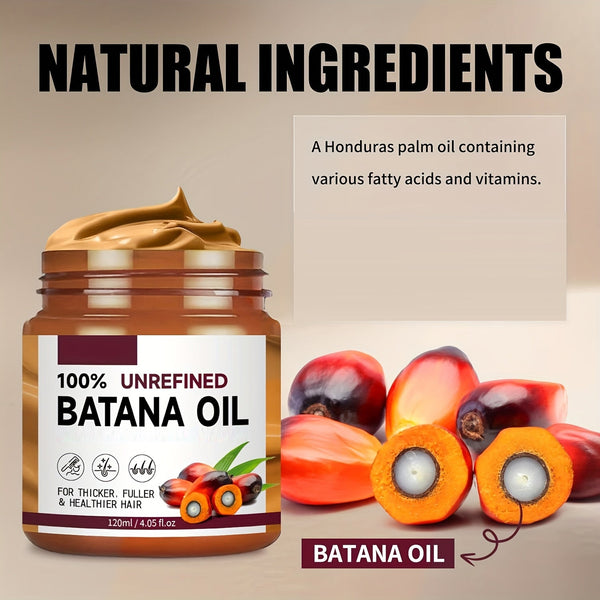 2pcs*4.06oz Batana Oil Conditioner For Hair Care, Raw Pure Batana Oil, Hair Care Mask For All Hair Types - Eco Explorer Hub