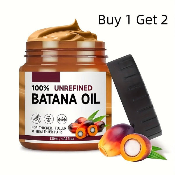 2pcs*4.06oz Batana Oil Conditioner For Hair Care, Raw Pure Batana Oil, Hair Care Mask For All Hair Types - Eco Explorer Hub