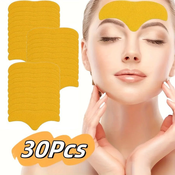 30pcs Forehead Wrinkle Patches Smooth Forehead Wrinkles Smooth Skin Forehead Patches - Eco Explorer Hub