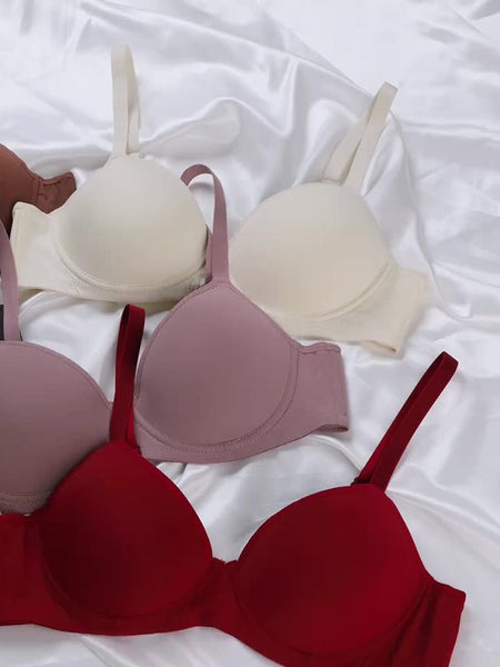 6 - Pack Ultra - Soft Seamless Push - Up Bras - Comfortable Everyday Support, Elegant Style, Breathable Cups, Versatile Value Set For Women Of All Shapes And Sizes - Perfect For Daily Wear, Lounging, And Layering Under Favorite Top - Eco Explorer Hub