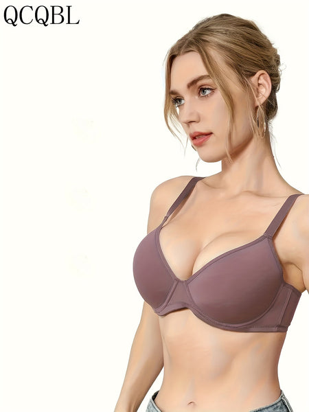 6 - Pack Ultra - Soft Seamless Push - Up Bras - Comfortable Everyday Support, Elegant Style, Breathable Cups, Versatile Value Set For Women Of All Shapes And Sizes - Perfect For Daily Wear, Lounging, And Layering Under Favorite Top - Eco Explorer Hub