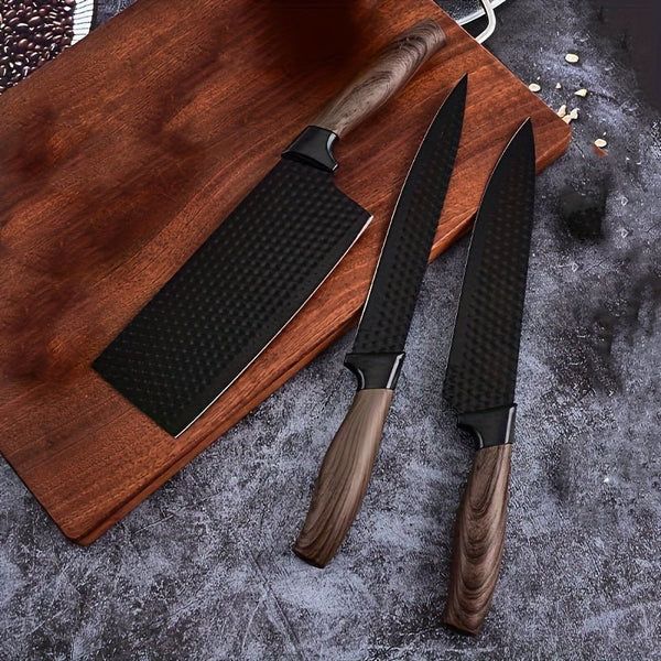 6 Piece Kitchen Tool Set, Kitchen Knife Set Stainless Steel Knife, Kitchen Knife, Kitchen Knife, Fruit Knife, Chicken Bone Scissors, Etc., Essential Tools For Home Kitchen, Essential Cooking Tools For Restaurants - Eco Explorer Hub