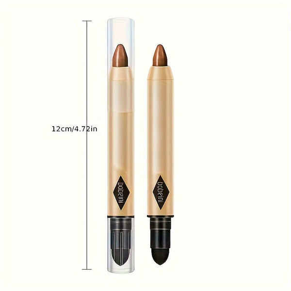 6PCS Highlighter Eyeshadow Pencil Shimmer Glitter Contouring Brightening Double - headed Eyeshadow Stick Lazy Eyeshadow Makeup for Halloween - Eco Explorer Hub