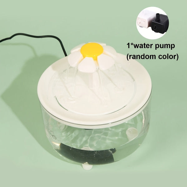 Automatic Cat Water Fountain: 50.72 oz Capacity, USB Powered, Suitable for Indoor Cats - Eco Explorer Hub