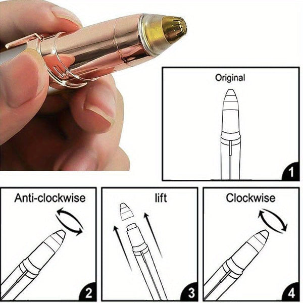 Eyebrow Hair Remover, Eyebrow Razor, Flawless & Pain - Free Eyebrow Facial Hair Removal For Women & Men, Fast And Easy Hair Trimmer - Eco Explorer Hub