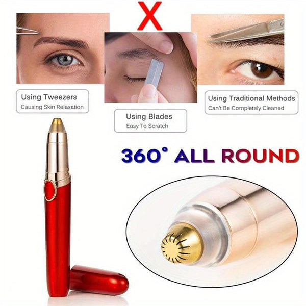 Eyebrow Hair Remover, Eyebrow Razor, Flawless & Pain - Free Eyebrow Facial Hair Removal For Women & Men, Fast And Easy Hair Trimmer - Eco Explorer Hub