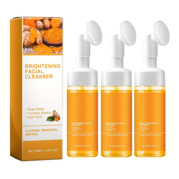 Glo Mi Turmeric Facial Cleanser, Glo Mi Turmeric Facial Wash, Turmeric Facial Cleanser, Glo Mi Turmeric Foaming Cleanser For All Skin - Eco Explorer Hub