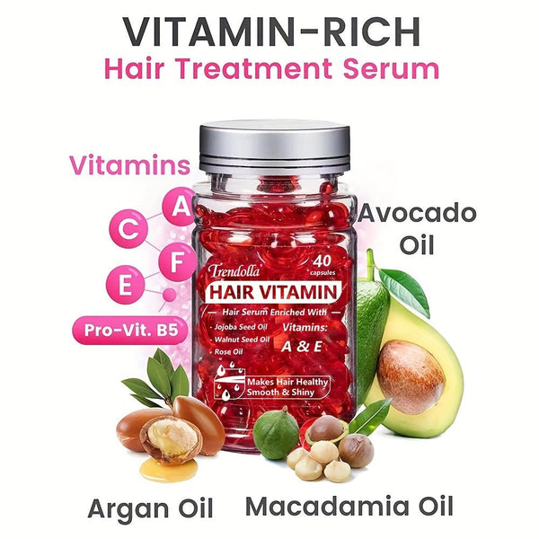 Hair Treatment Serum - No Rinse with Argan Macadamia Avocado Oils - Vitamins A C E - Conditioner for Women & Men Haircare Fragrance - Eco Explorer Hub