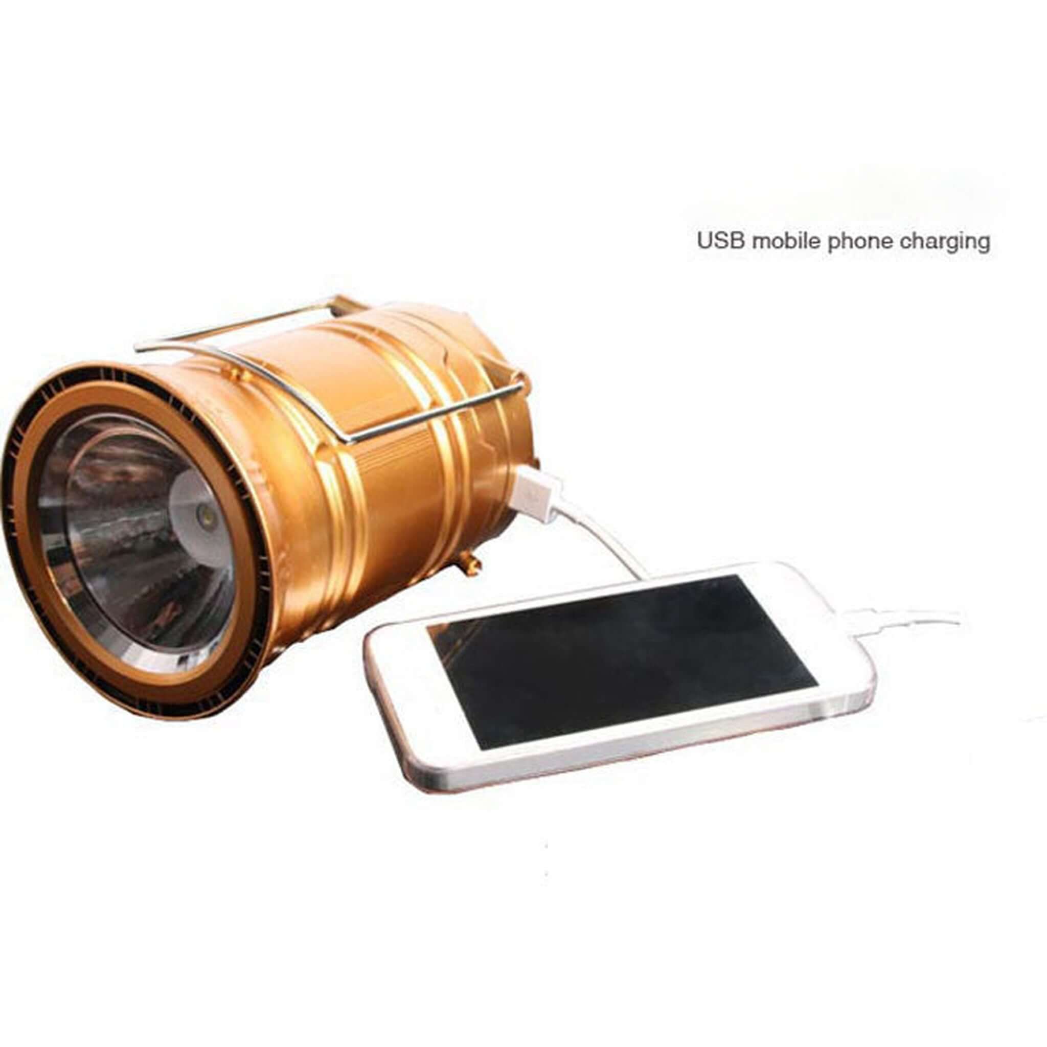 Multifunctional Solar Charging Telescopic Camping Lantern