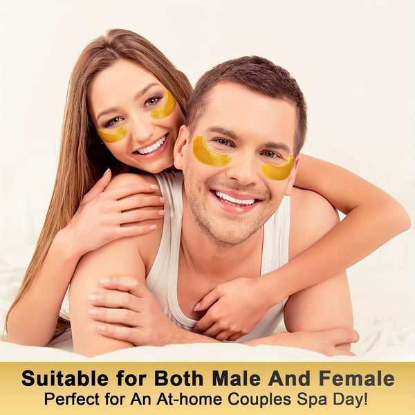 Under Eye Patches (24 Pairs) - 24K Golden Eye Masks Enriched With Abundant Collagen | Smooth Fine Lines, Firming And Nourishing Skin - Eco Explorer Hub